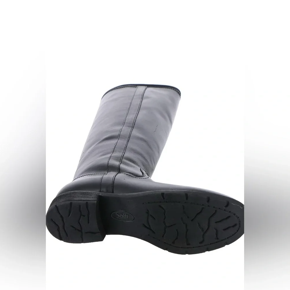Sofft Bluma Women's Black Leather Knee-High Boots.  Size 7 New - Picture 2 of 9